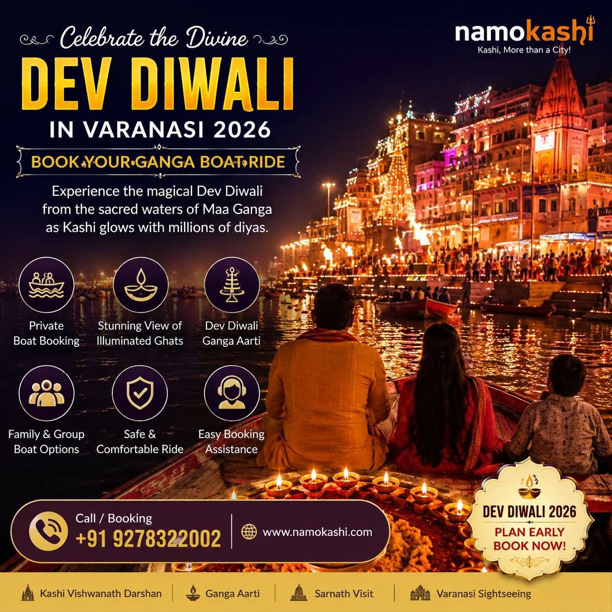 Dev Deepawali Boat Booking