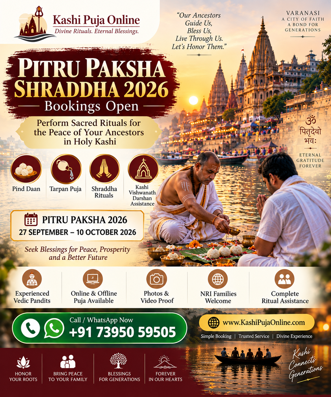 Pind Daan in Varanasi