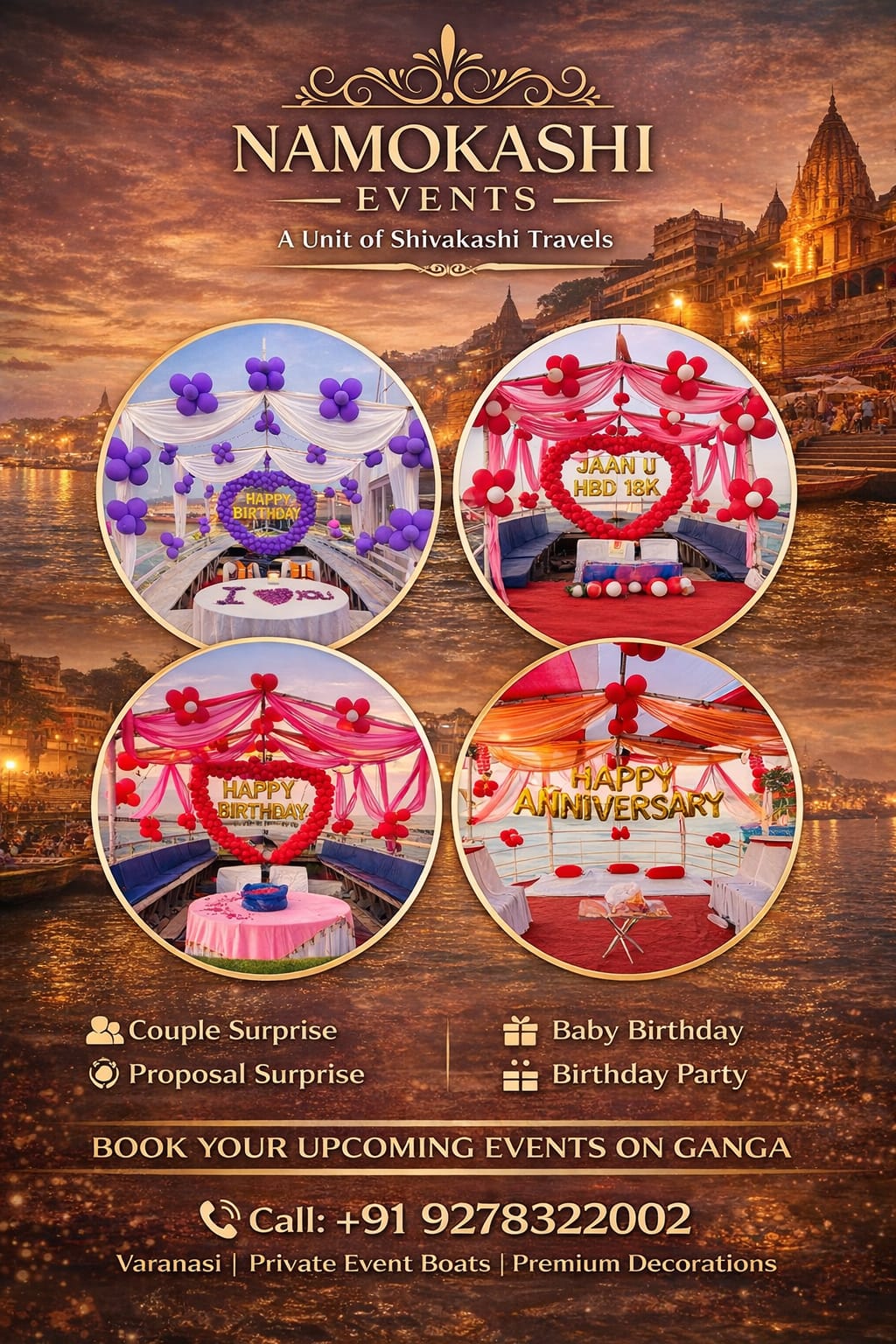 kashi tour package namokashi