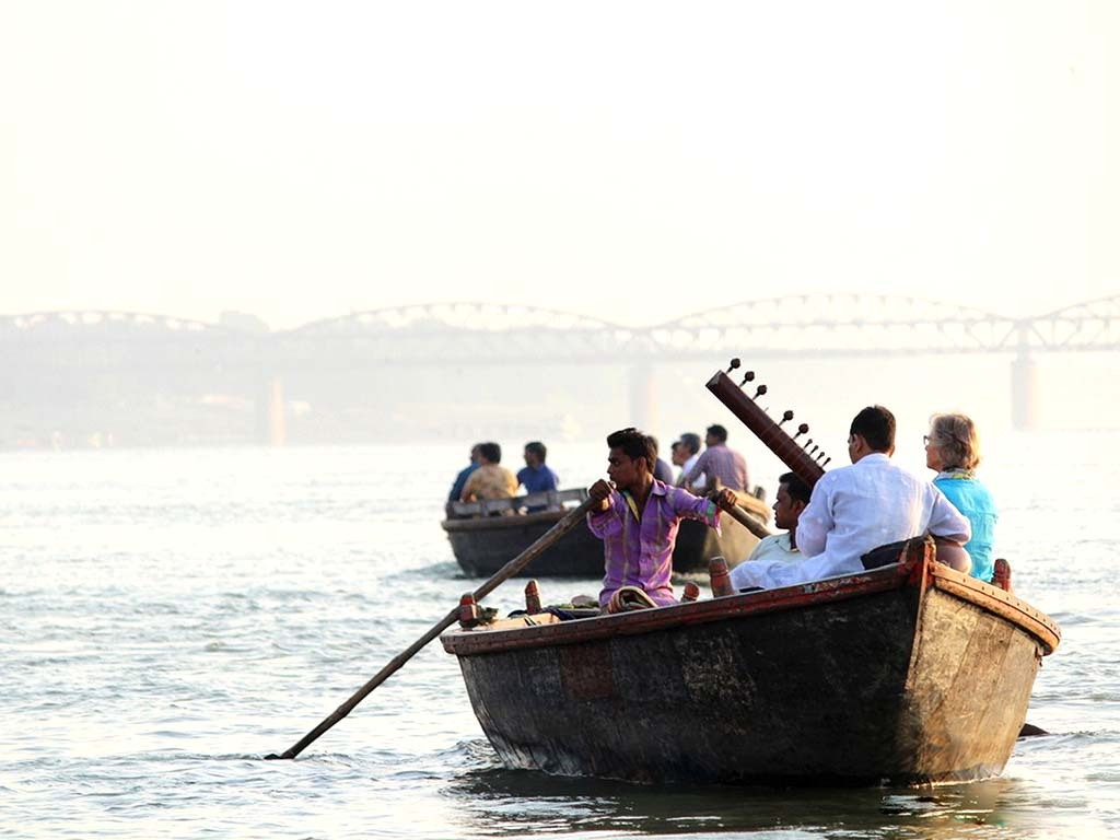Varanasi Boat Ride with Ganga Aarti View
